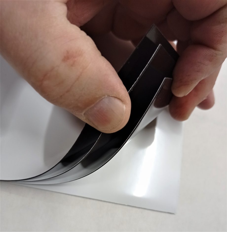 460 x 310 x 0.6mm Gloss White