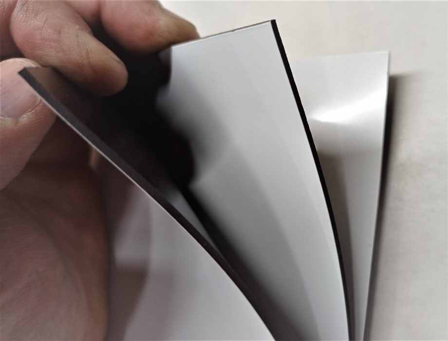 460 x 310 x 1.5mm Gloss White