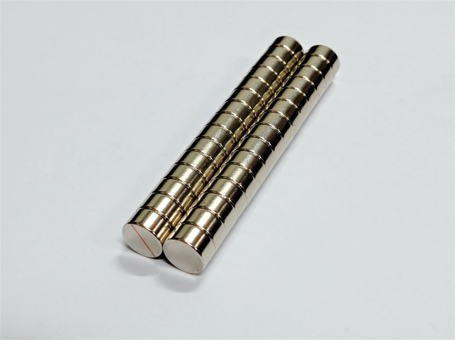 RARE EARTH D10 x 5  N42 GRADE