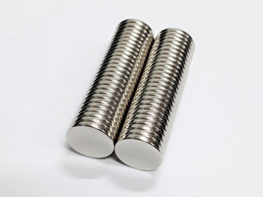 RARE EARTH D15 x 2  N42 GRADE