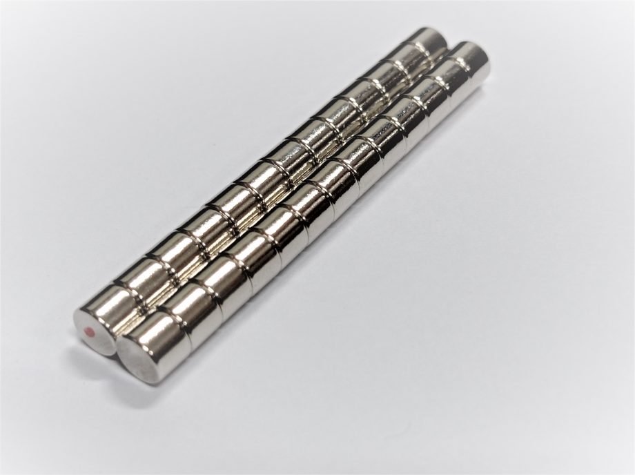 RARE EARTH D5 x 4   N42 GRADE