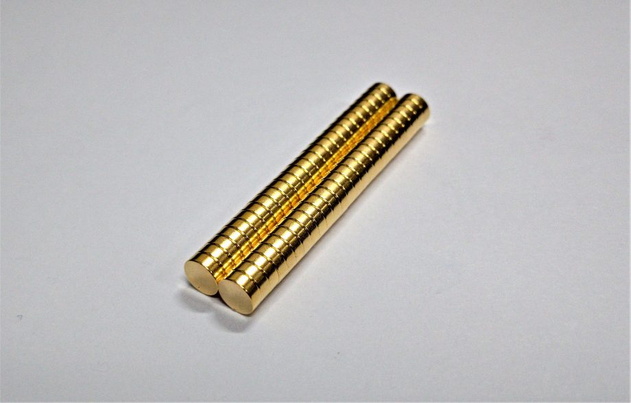 RARE EARTH D6 x 2 GOLD   N42