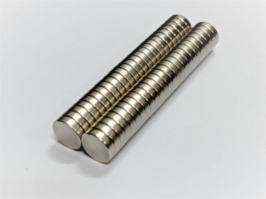 RARE EARTH D8 x 2   N42 GRADE