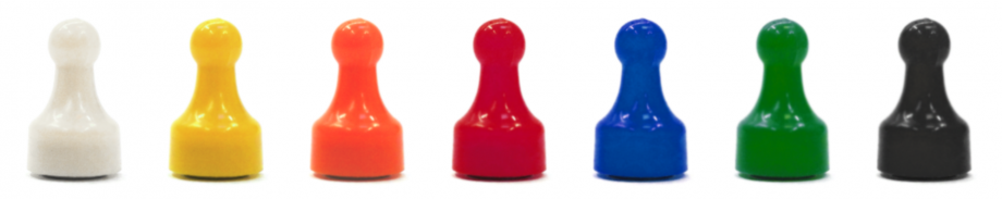 Pack of 12 Whiteboard Magnets