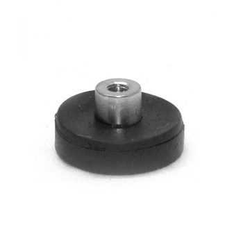 RUBBER BASE POST D22 x 6 x M4
