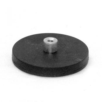 RUBBER BASE POST D43 x 12 x M4