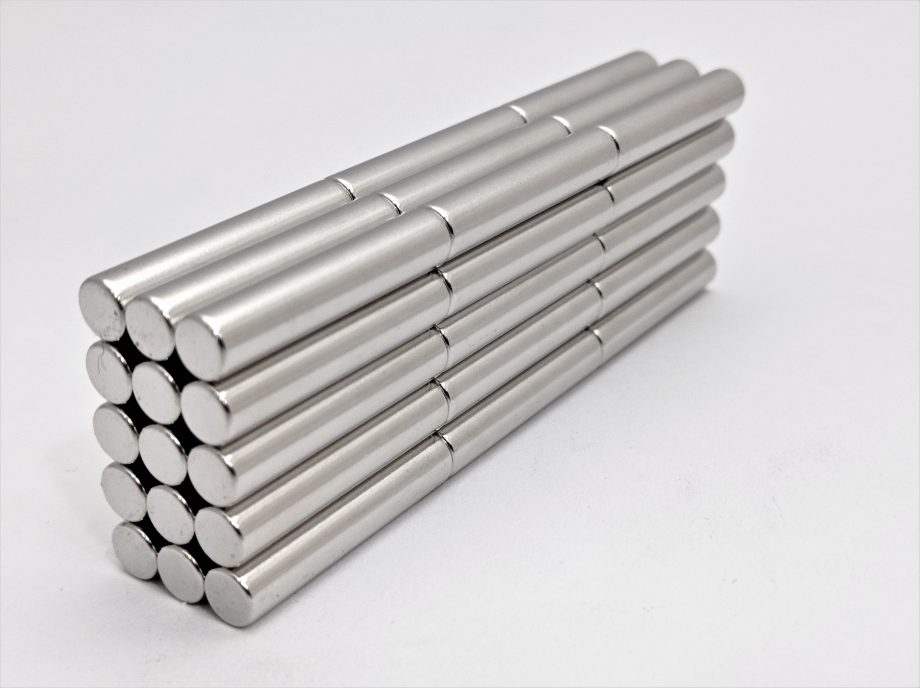 Rare Earth Rod 6mm x 30mm