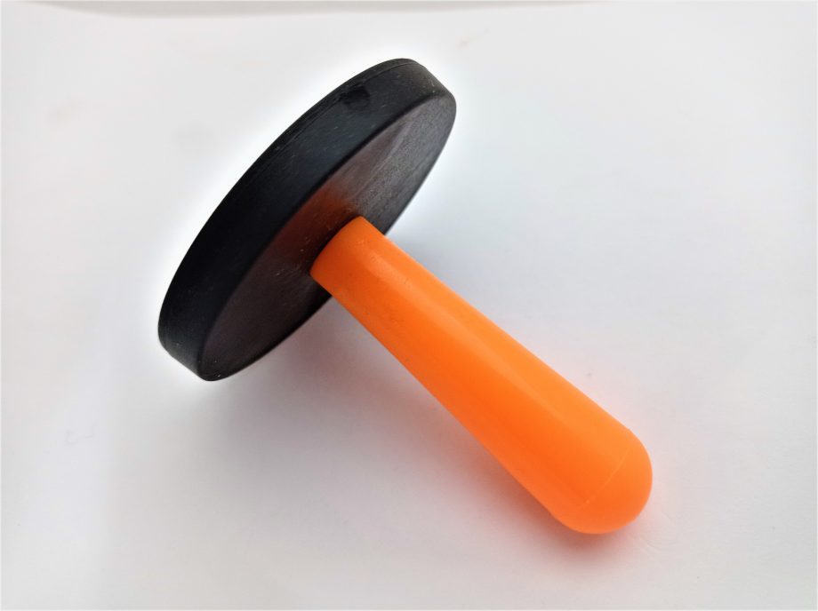 RUBBER BASE FLUSH D66 x 8 x M6