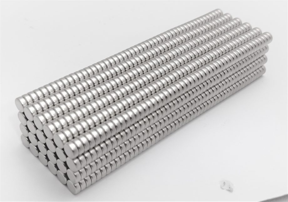 RARE EARTH D5 x 2  N42 Grade